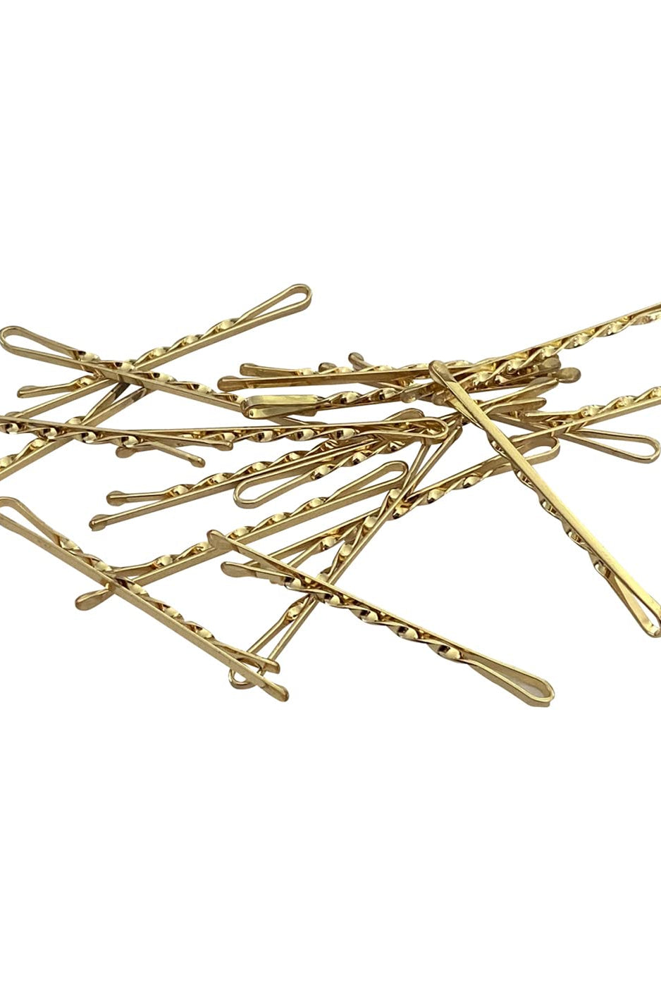 Bobby Pins gedreht (24 Stück | 5cm | (beige, gold, roségold, silber) für ultimativen Halt - HAARallerliebst