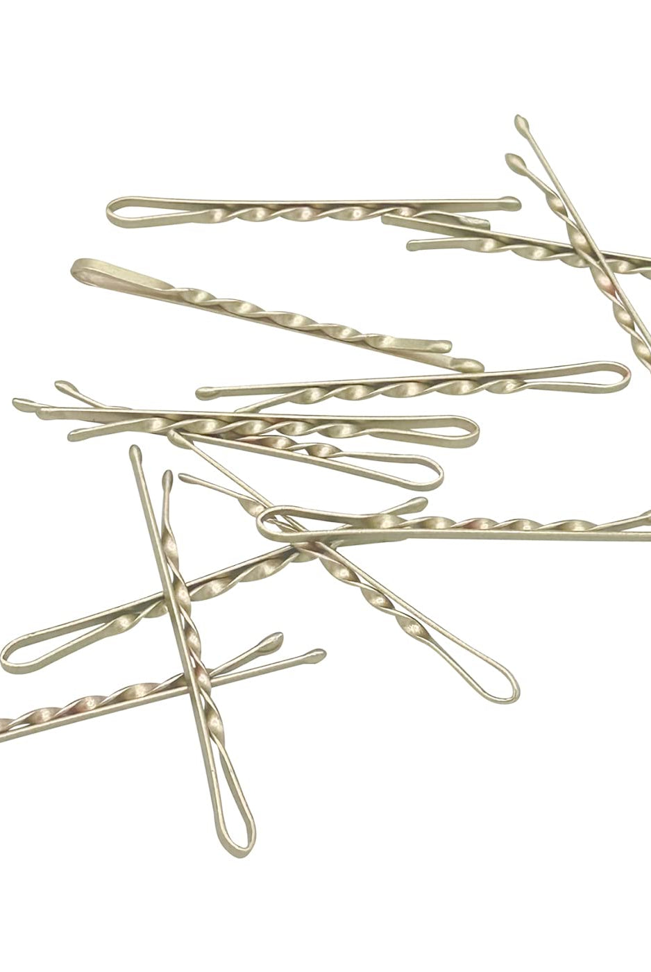 Bobby Pins gedreht (24 Stück | 5cm | (beige, gold, roségold, silber) für ultimativen Halt - HAARallerliebst