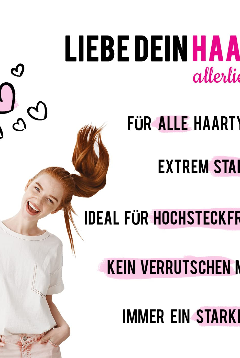 Bobby Pins gedreht (24 Stück | 5cm | (beige, gold, roségold, silber) für ultimativen Halt - HAARallerliebst