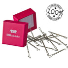 Bobby Pins gedreht (24 Stück | 5cm | (beige, gold, roségold, silber) für ultimativen Halt - HAARallerliebst