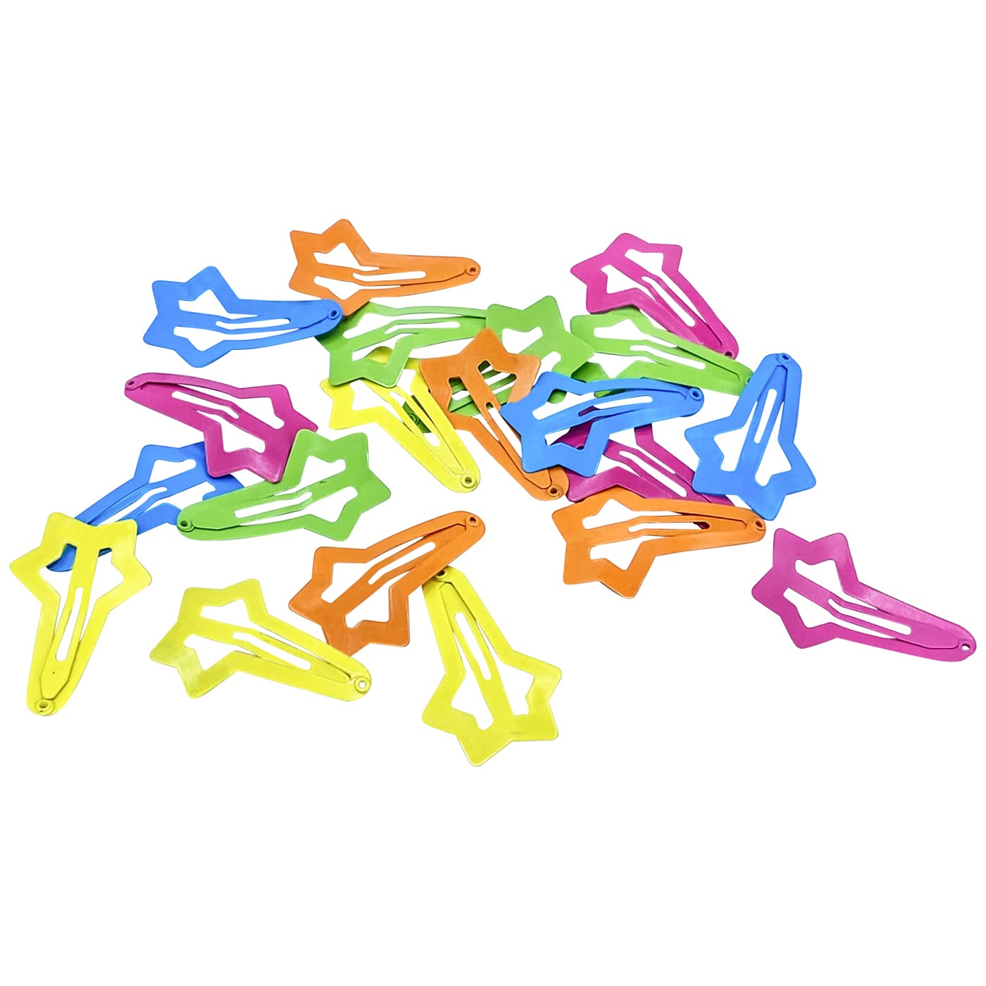 Stern Haarspange - (20 Stück | 41mm) - HAARallerliebst