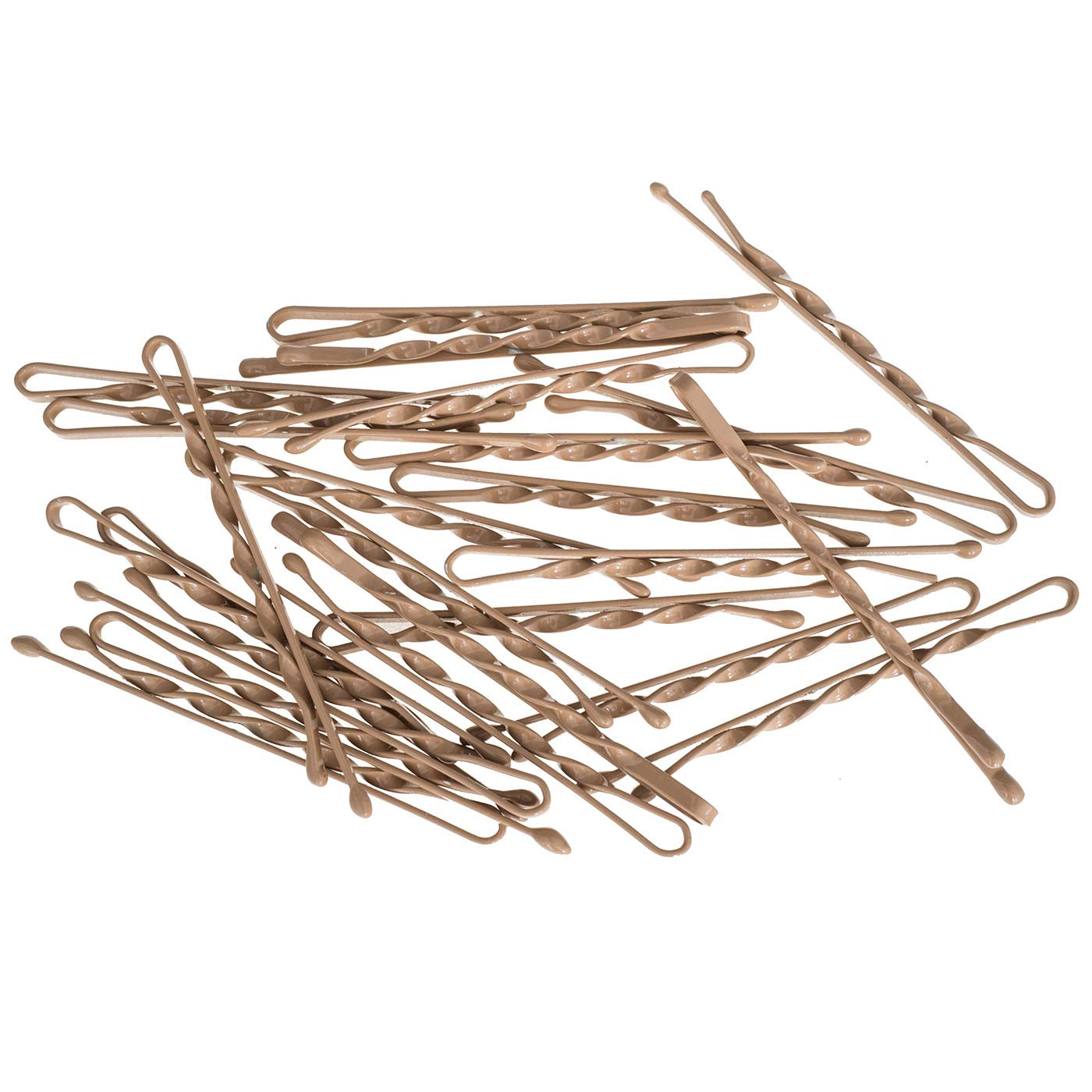 Bobby Pins gedreht (24 Stück | 5cm | (beige, gold, roségold, silber) für ultimativen Halt - HAARallerliebst