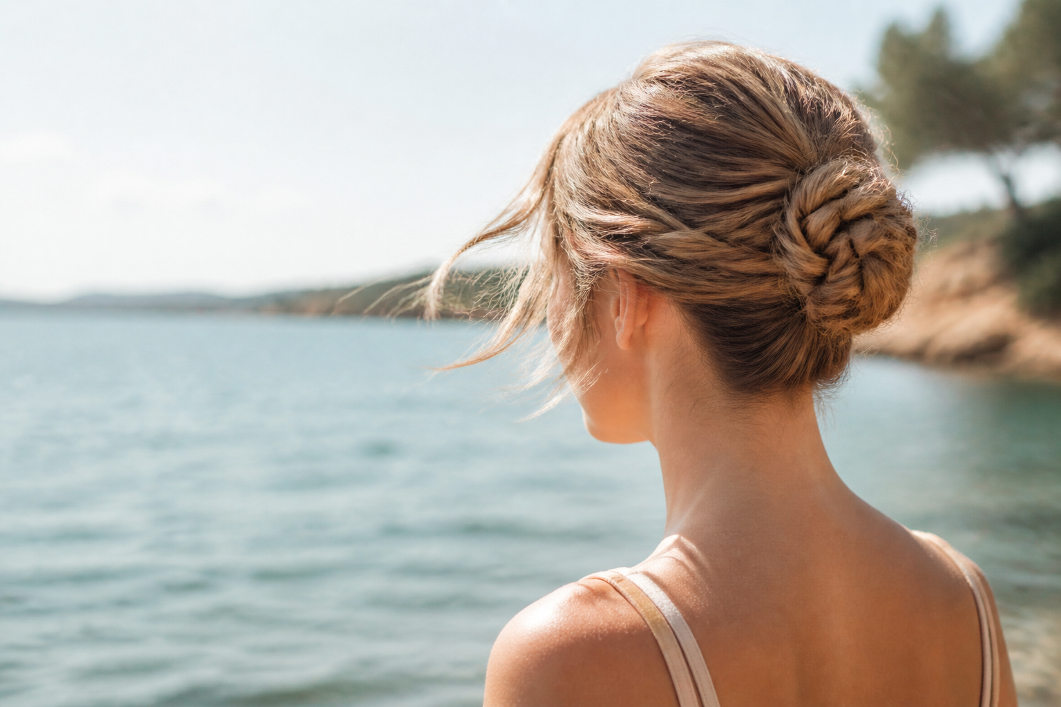 Schnelle Sommerfrisuren: Halt bei Hitze, Wind und Wasser