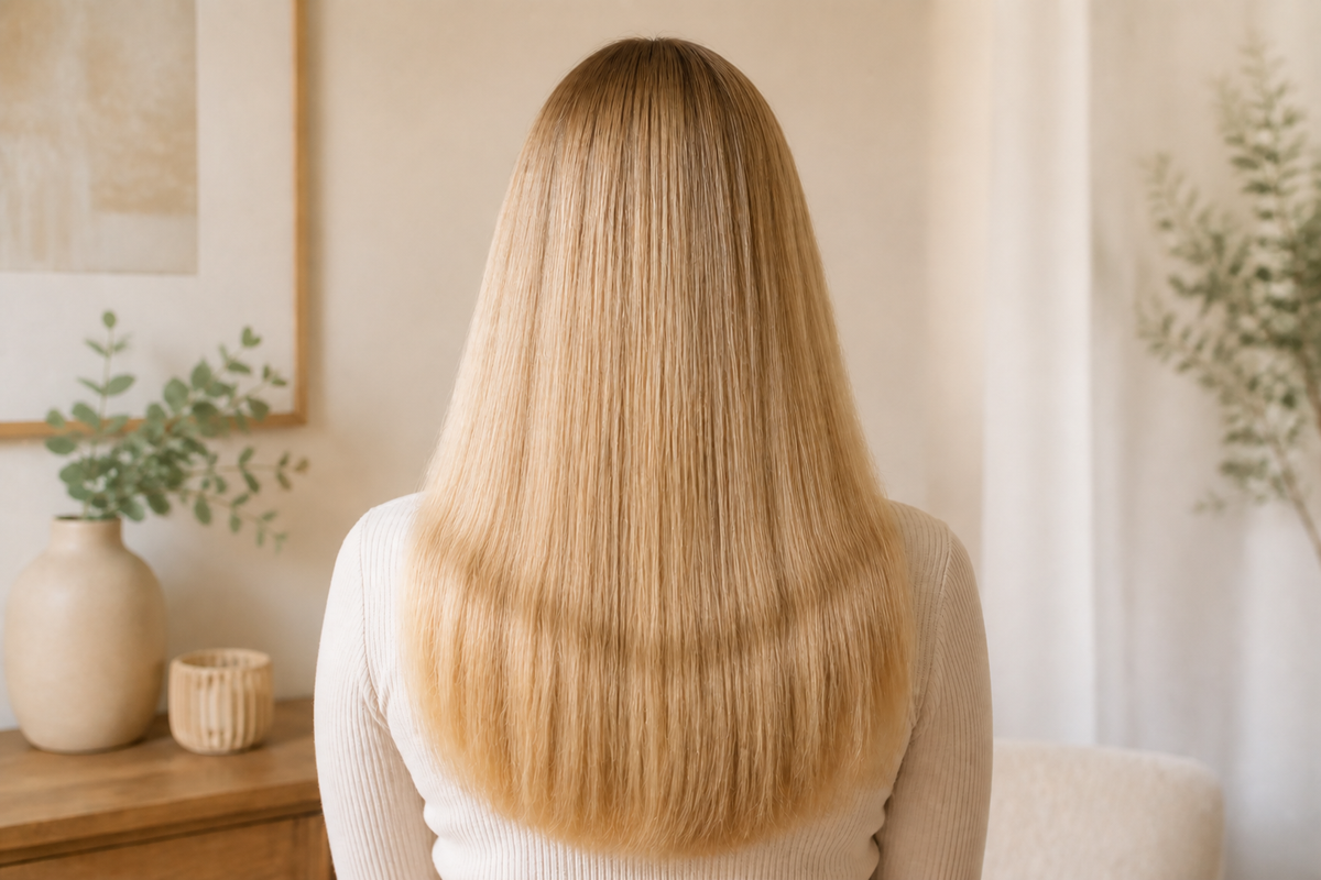 Knick im Haar: So vermeidest du den Haargummi-Abdruck