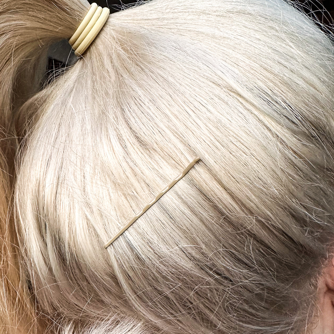 Bobby Pins für blondes Haar (beige | 5cm) Frisur - HAARallerliebst