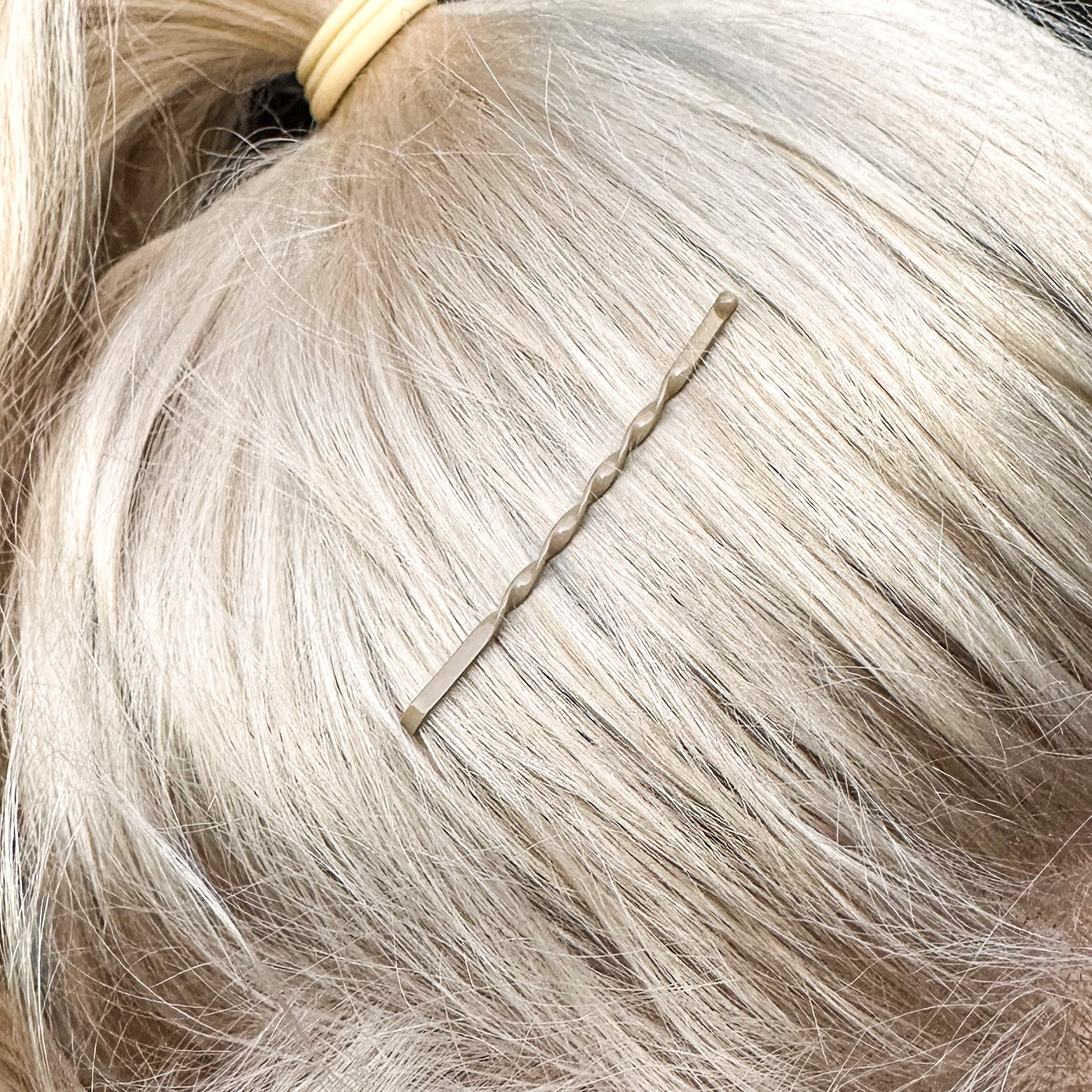 Bobby Pins gedreht (24 Stück | 5cm | (beige, gold, roségold, silber) für ultimativen Halt - HAARallerliebst