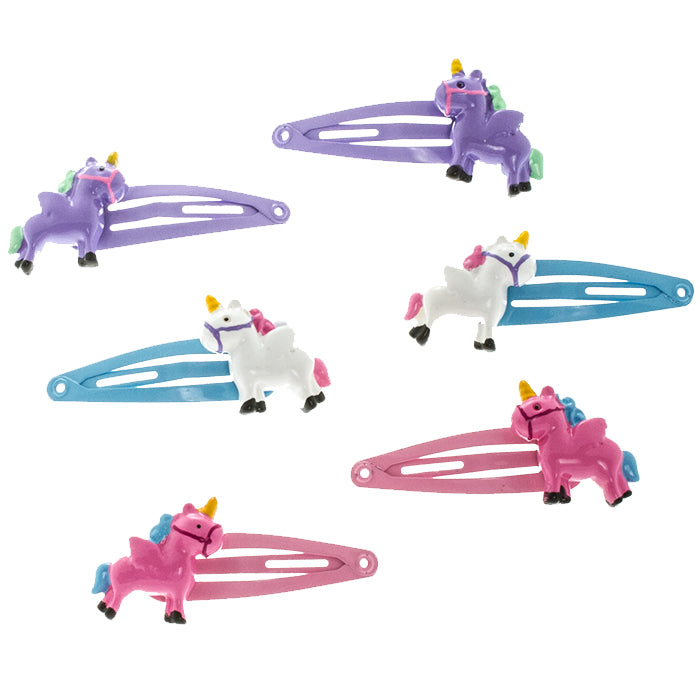 Einhorn Haarspange Set (6 teilig) - HAARallerliebst