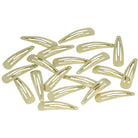Goldene Haarspange (schimmernd | 20 Stück | 5cm) - HAARallerliebst