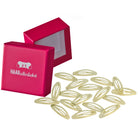 Haarspangen Oval (Gold Schimmernd | 20 Stück | 5cm) - HAARallerliebst