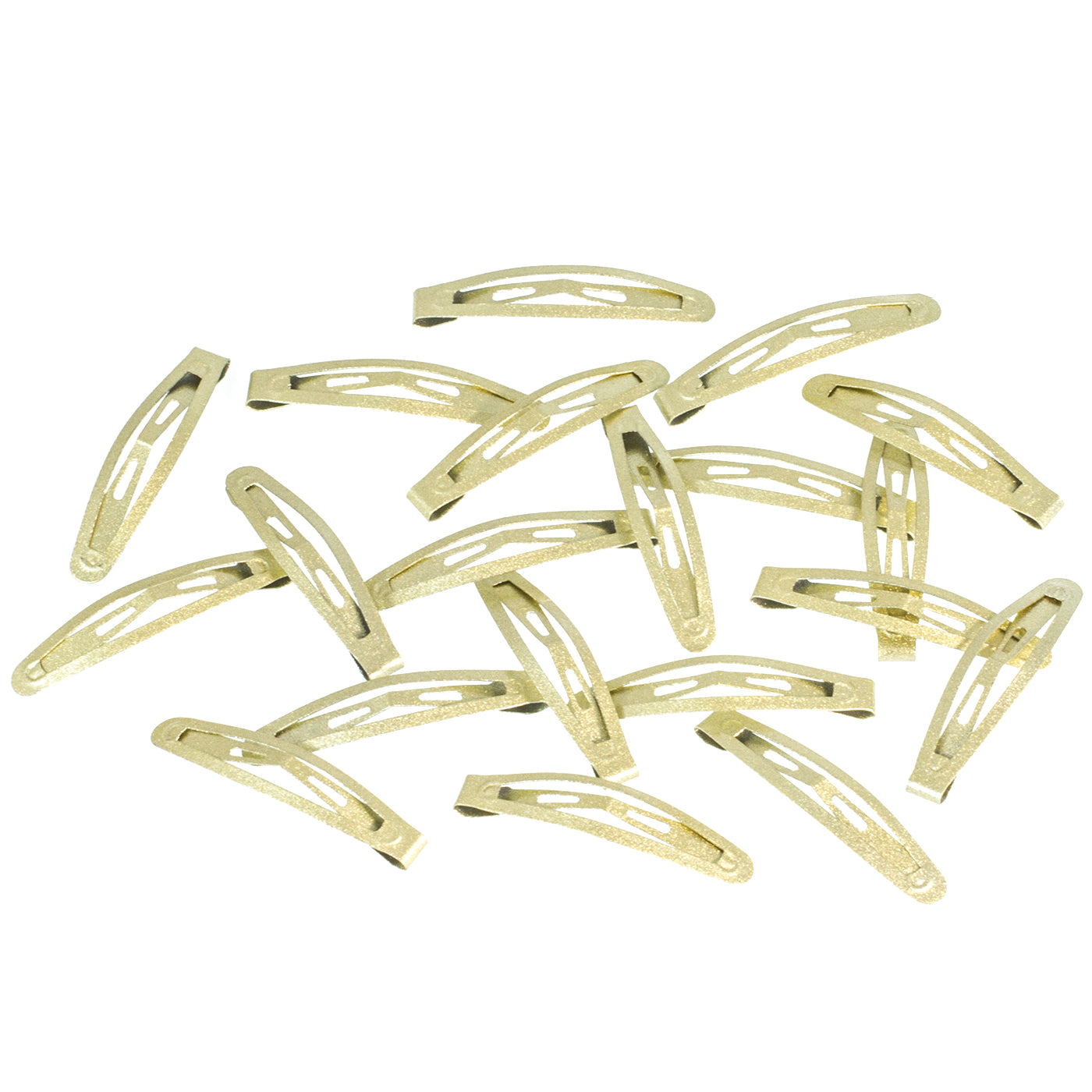 Haarspangen für dickes Haar (gold schimmernd | 20 Stück | 4,3cm) - HAARallerliebst