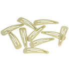 Haarspangen Gold (Schimmernd | 10 Stück | 5cm) - HAARallerliebst