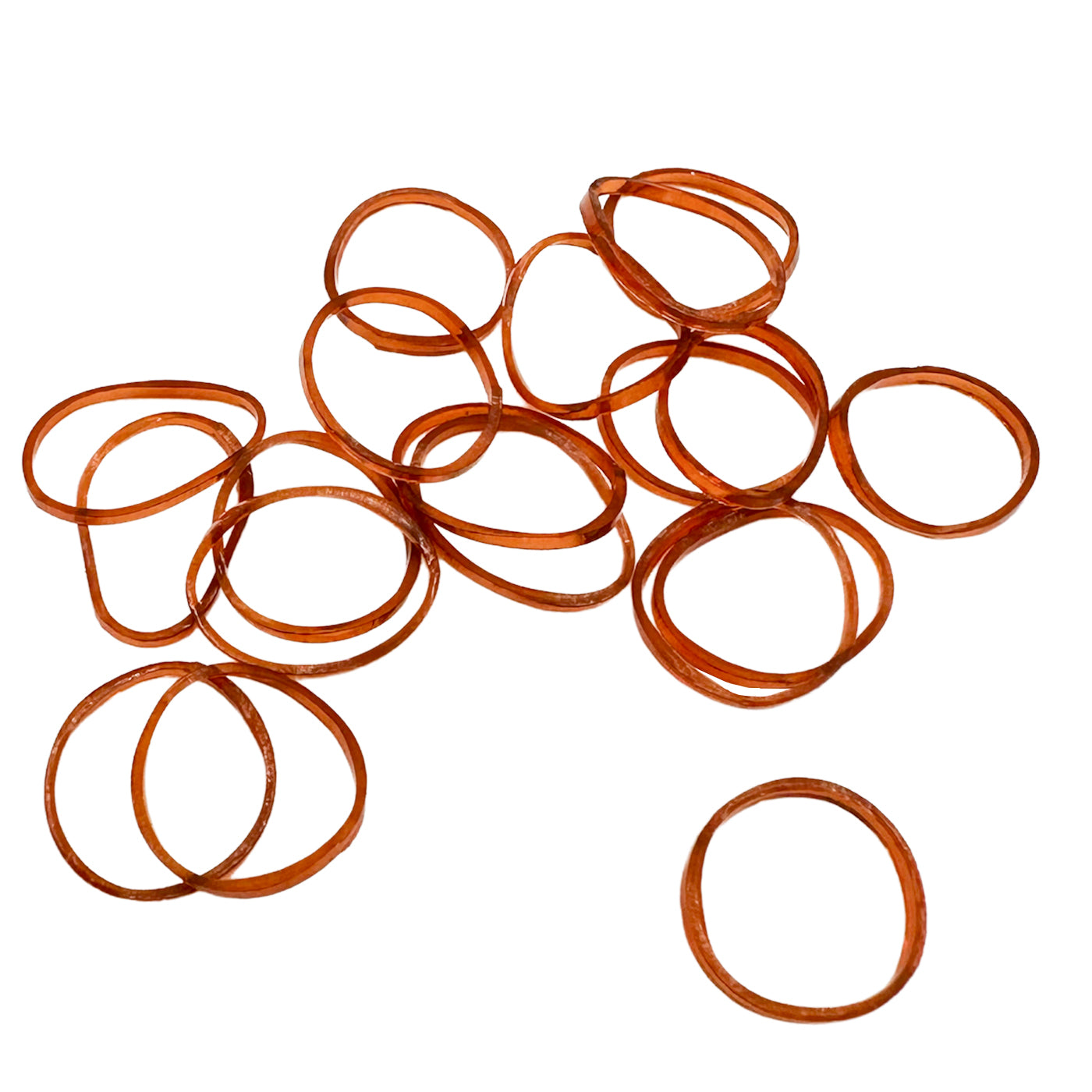 Haargummis mini klein (250 Stück | hellbraun | 1cm) - HAARallerliebst