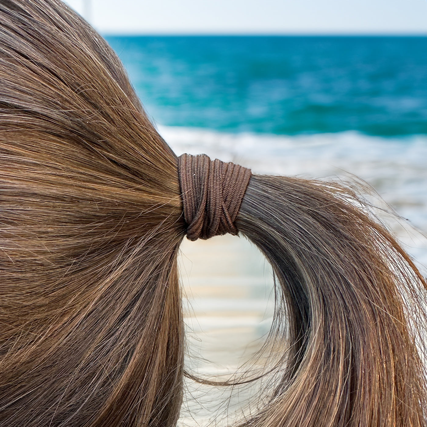 Haargummis extra breit (braun | 8 Stück |9mm breit) - HAARallerliebst