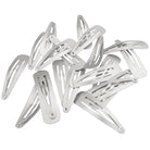Haarspangen silber (schimmernd | 20 Stück | 5cm) - HAARallerliebst
