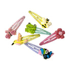 Haarspange Glitzer Set Tiere (bunt | 6 Stück) - HAARallerliebst