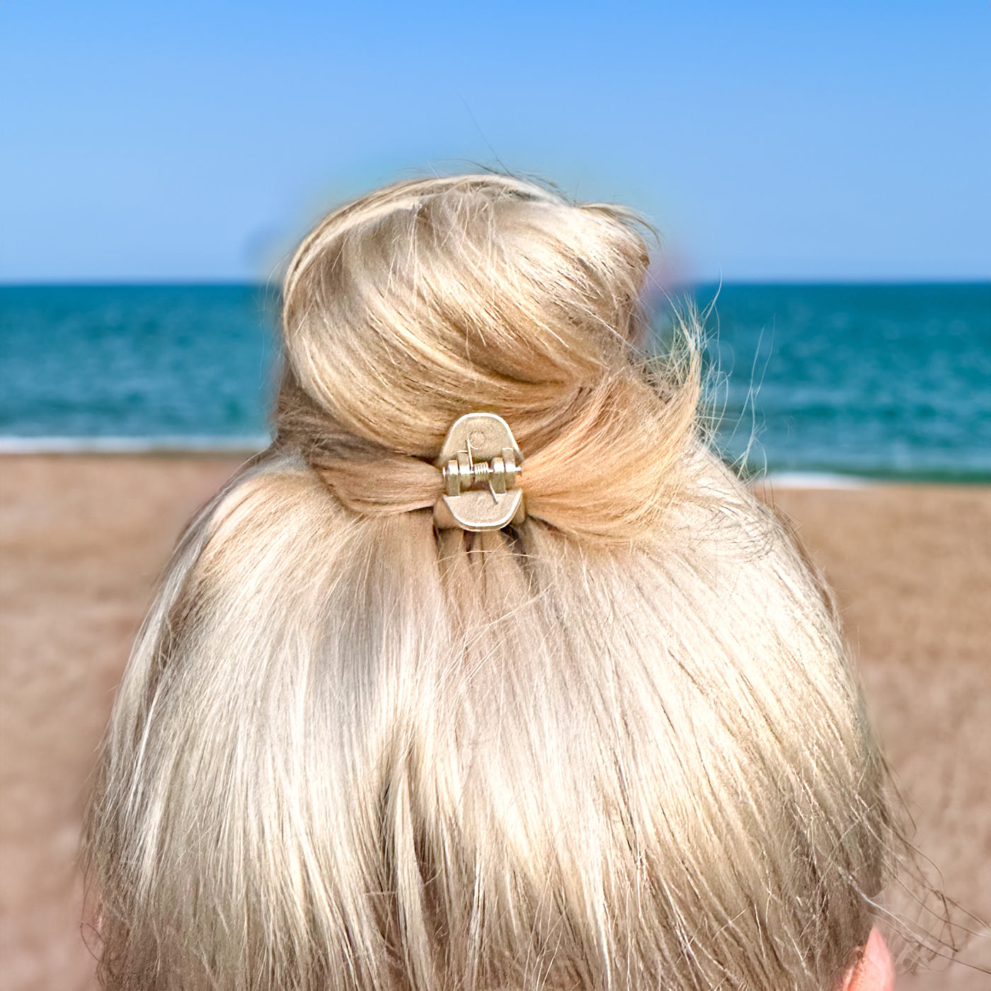 Haarklammern (gold schimmernd | 12 Stück | 2cm) - HAARallerliebst