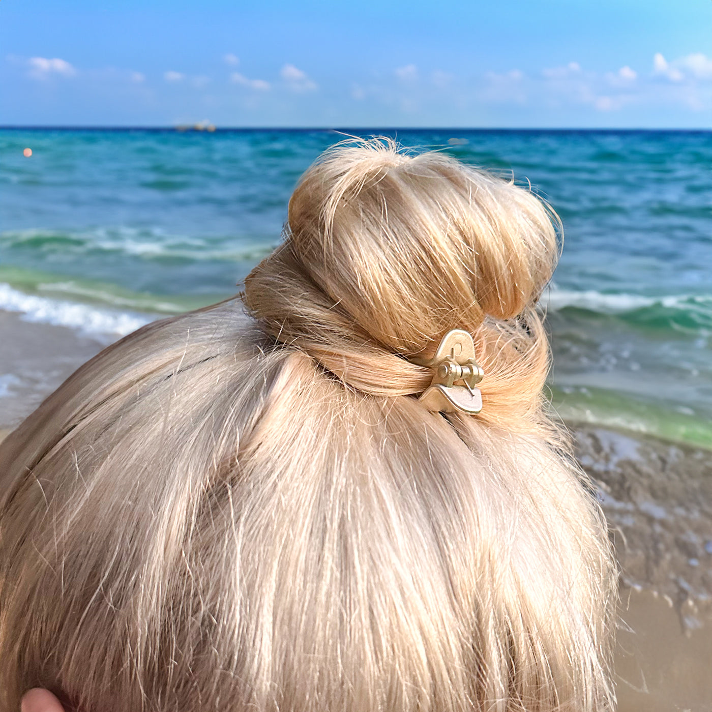 Haarklammern (gold schimmernd | 12 Stück | 2cm) - HAARallerliebst