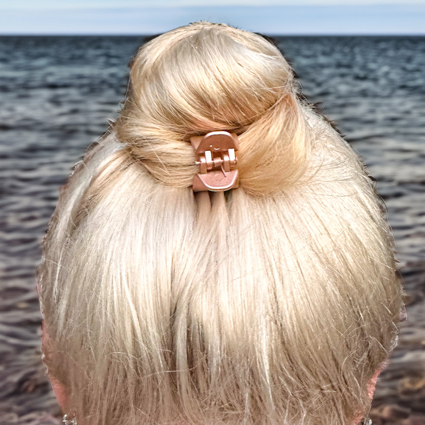 Haarklammern (roségold schimmernd | 12 Stück | 2cm) - HAARallerliebst