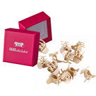 Haarklammern (gold schimmernd | 12 Stück | 2cm) - HAARallerliebst
