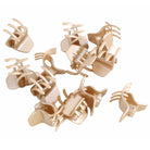 Haarklammer klein (gold schimmernd | 12 Stück | 2cm) - HAARallerliebst