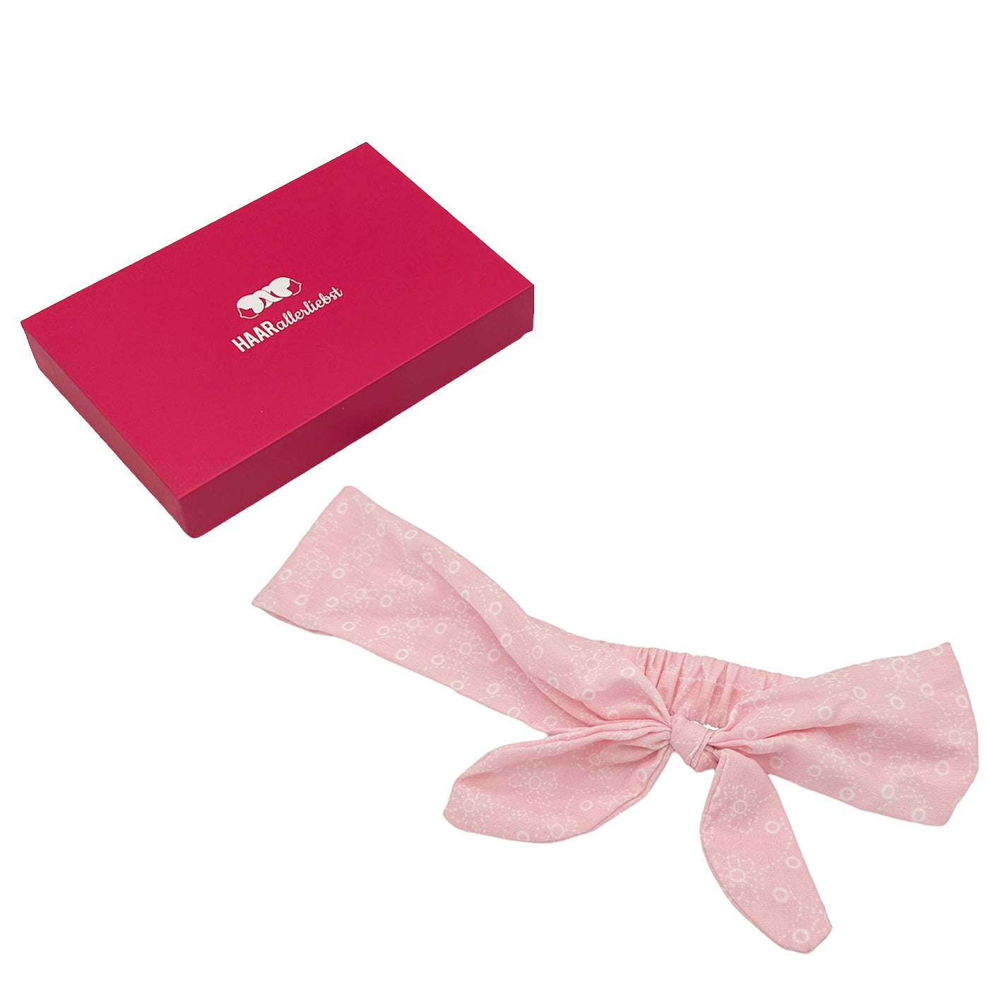 Haarband mit Gummizug (rosa | 50cm) - HAARallerliebst