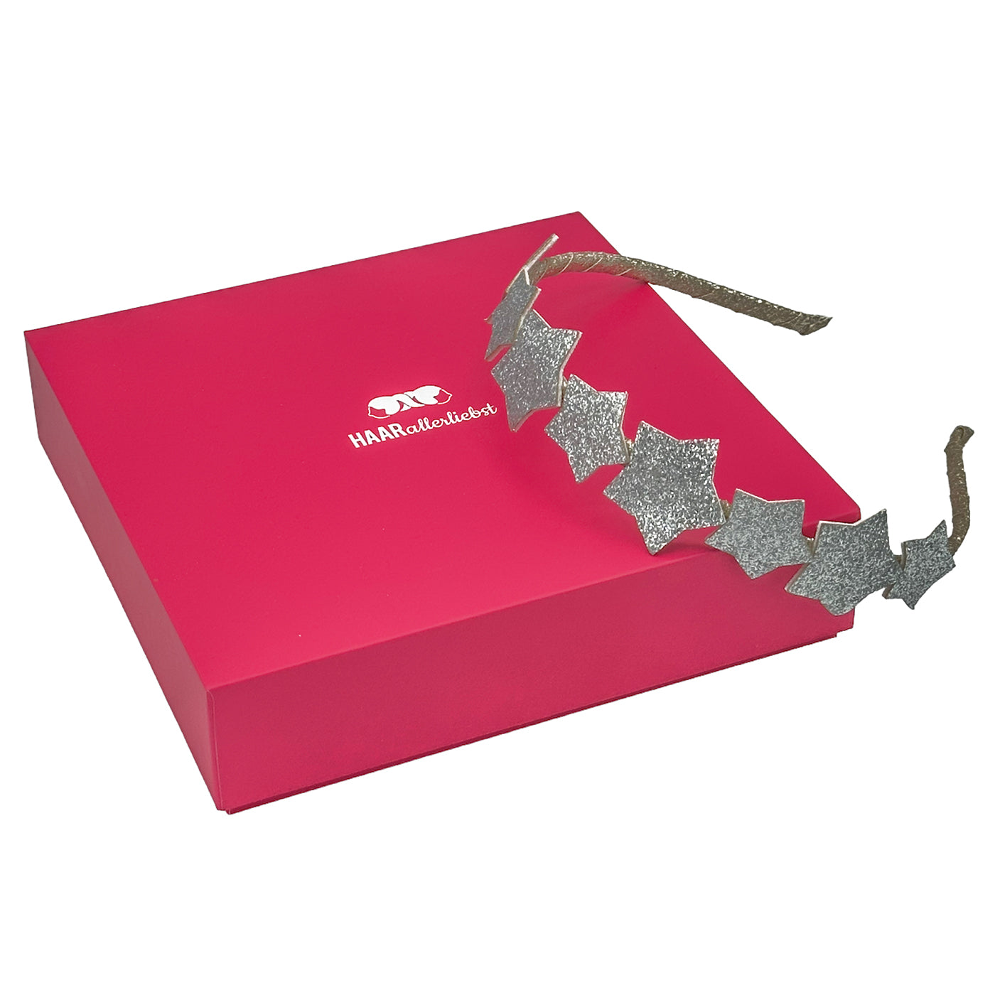 Haarreif (Sterne | gold silber) - HAARallerliebst