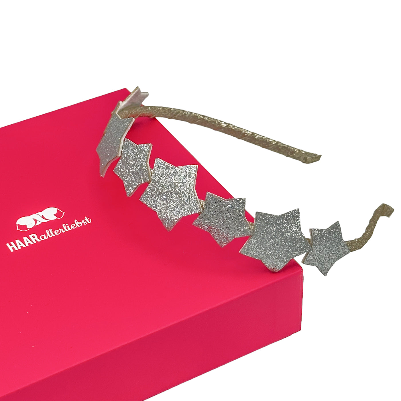 Haarreif (Sterne | gold silber) - HAARallerliebst