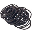 dünne Haargummis (braun | 30 Stück | 1,5mm) - HAARallerliebst
