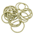 Haargummis gold (20 Stück | 4,5mm dick) - HAARallerliebst