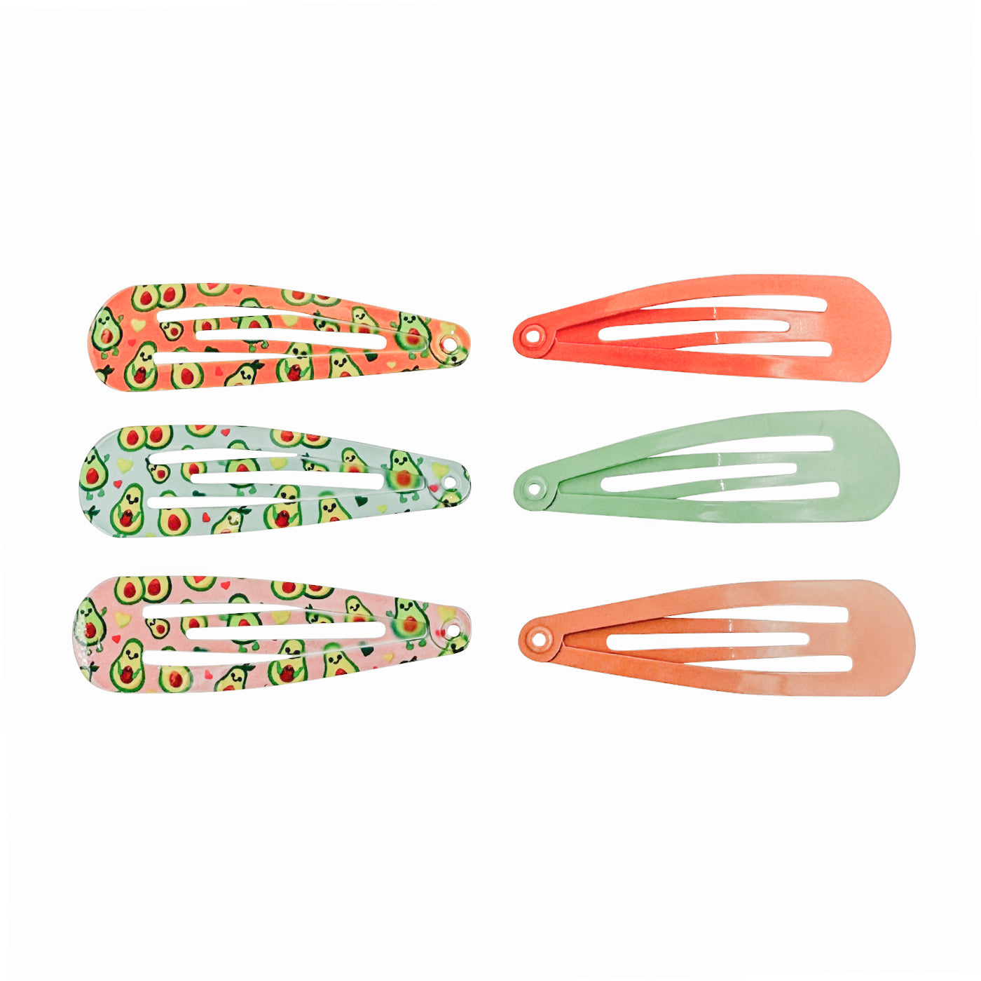 Haarspangen (Avocado | 18 Stück | 5cm) - HAARallerliebst