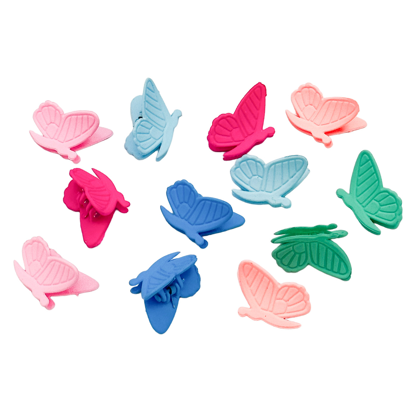 Haarklammern Schmetterlinge (bunt | 12 Stück) - HAARallerliebst