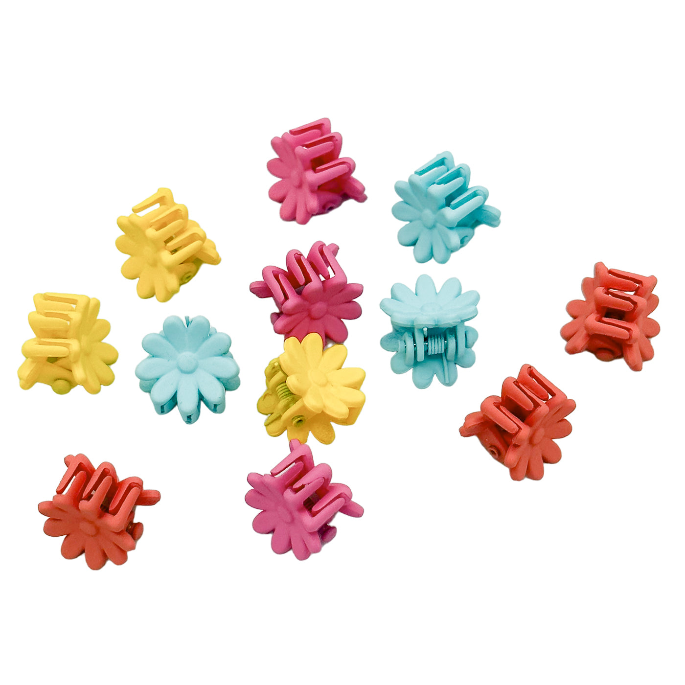 Haarklammern Blumen (bunt | 12 Stück) - HAARallerliebst