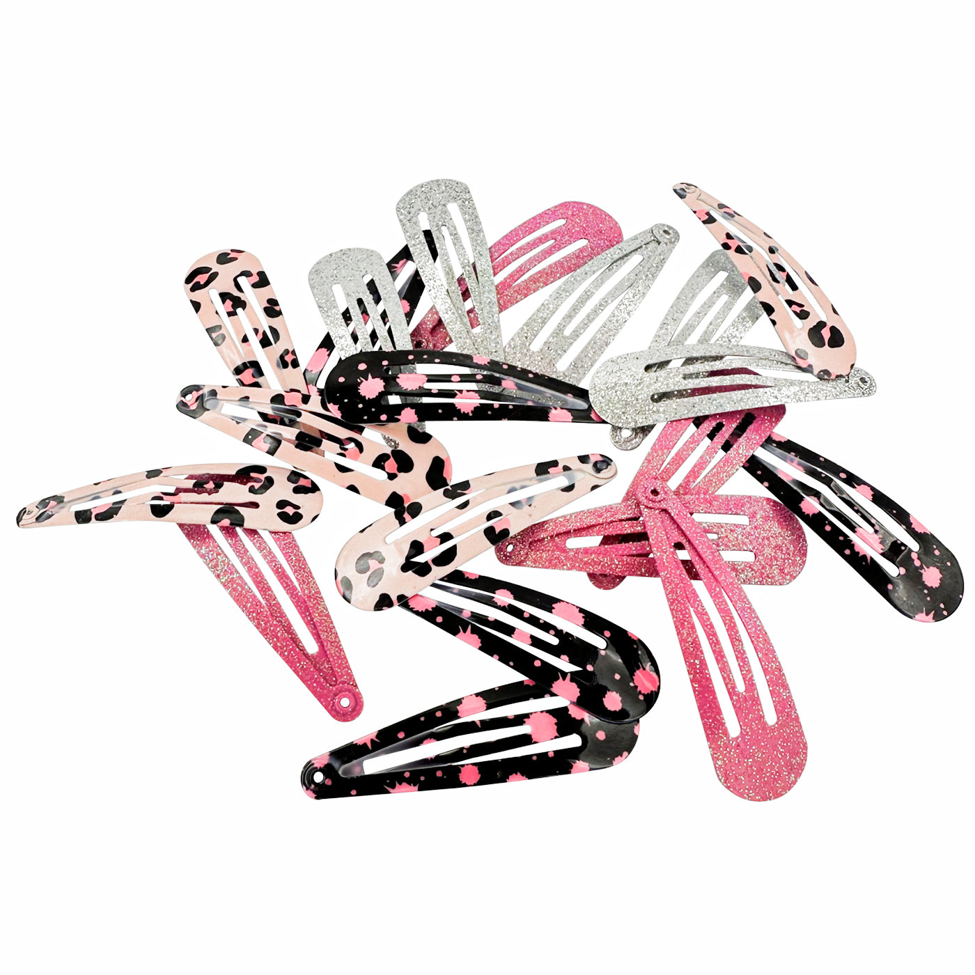 Haarspange Leo (Glitzer | 20 Stück | 5cm) - HAARallerliebst