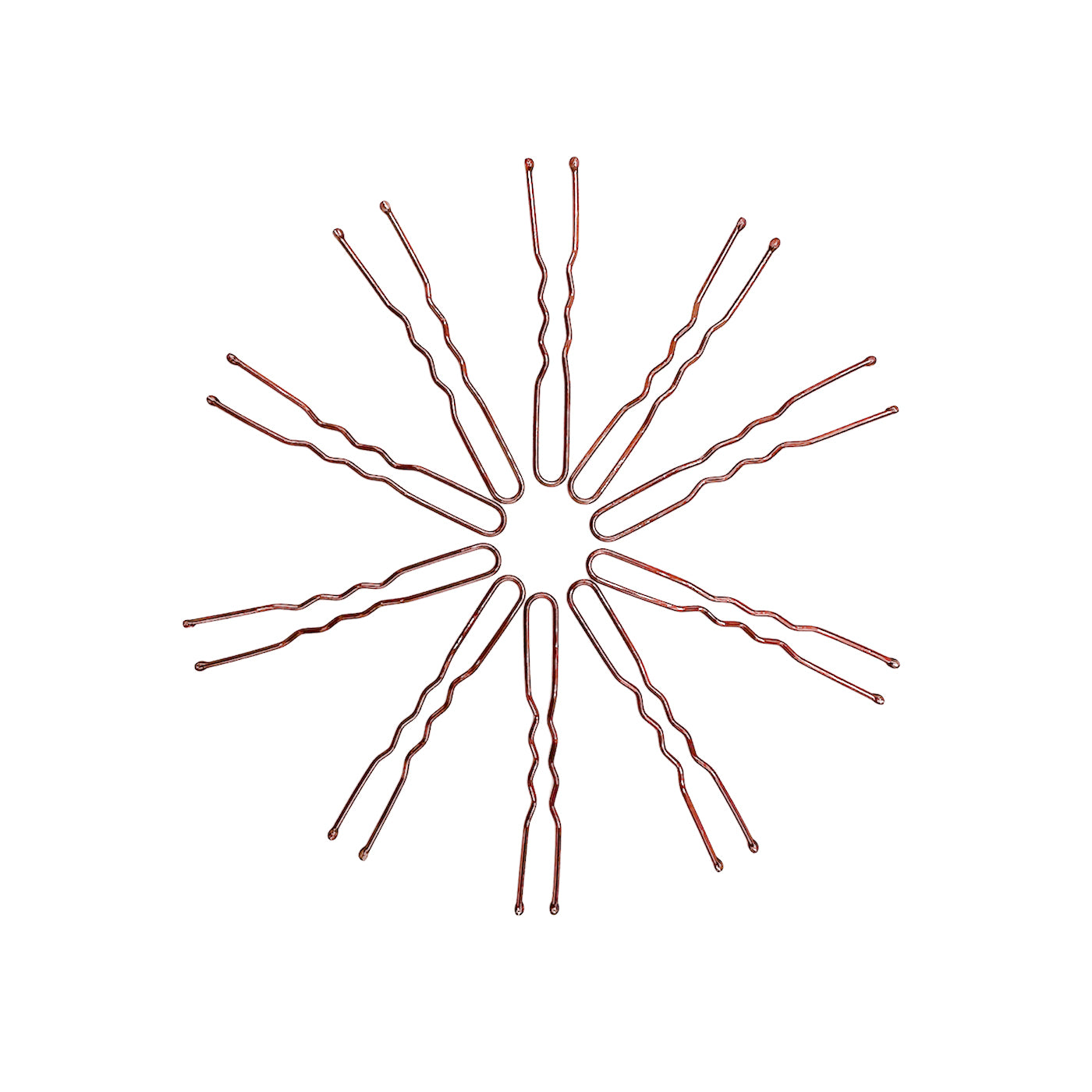 Haarnadel (braun | 5cm) Detailansicht - HAARallerliebst