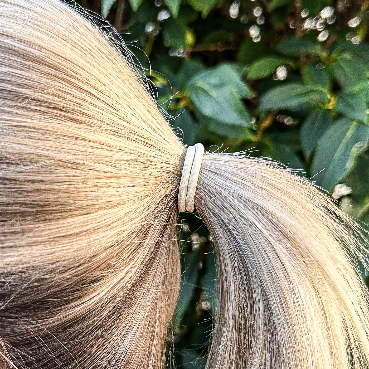 Haargummis blond (verschiedene beigetöne | 20 Stück | 3,5mm dick) - HAARallerliebst