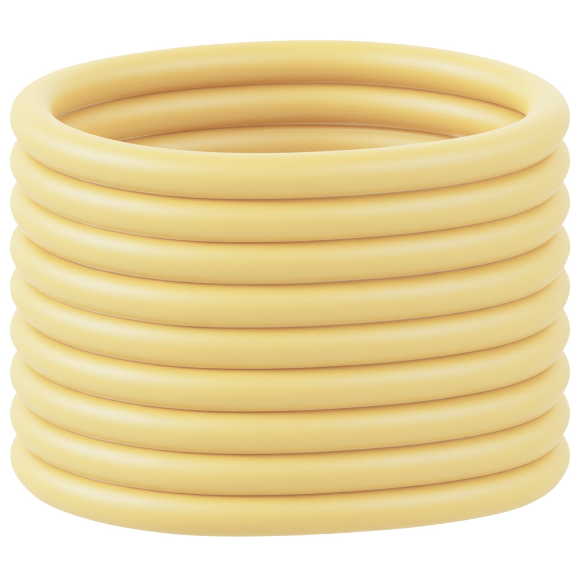 Silikon Haargummis (gelb | 9 Stück) extra starker Halt - HAARallerliebst