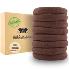 Haarallerliebst Haargummi Damen 8er Set – Haargummis soft ohne Metall aus Bio-Baumwolle - HAARallerliebst