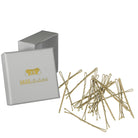 Bobby Pins MORE GRIP (beige | 24 Stück | 6cm | Anti Rutsch Beschichtung) weisse Box - HAARallerliebst