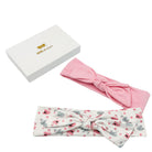 Haar Band Set (Schwäne | 36cm) weisse Box - HAARallerliebst