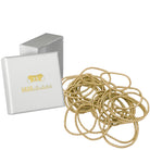 Haargummis (gold | 30 Stück | 1,5mm dünn) - HAARallerliebst