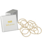 Haargummis blond (verschiedene beigetöne | 20 Stück | 3,5mm dick) - HAARallerliebst