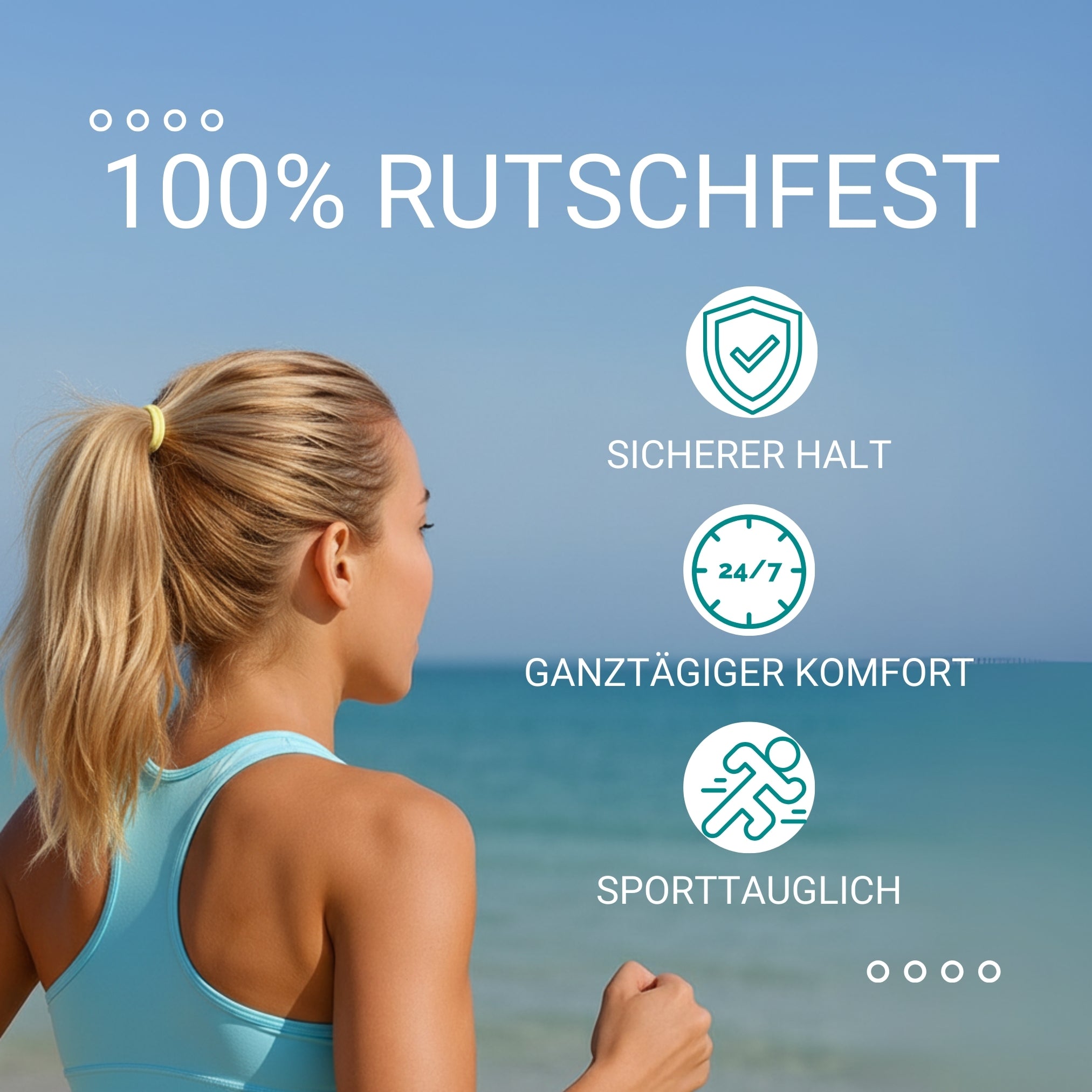 Silikon Haargummis (gelb | 9 Stück) extra starker Halt - HAARallerliebst