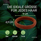 Haarallerliebst Haargummi Damen 8er Set – Haargummis soft ohne Metall aus Bio-Baumwolle - HAARallerliebst