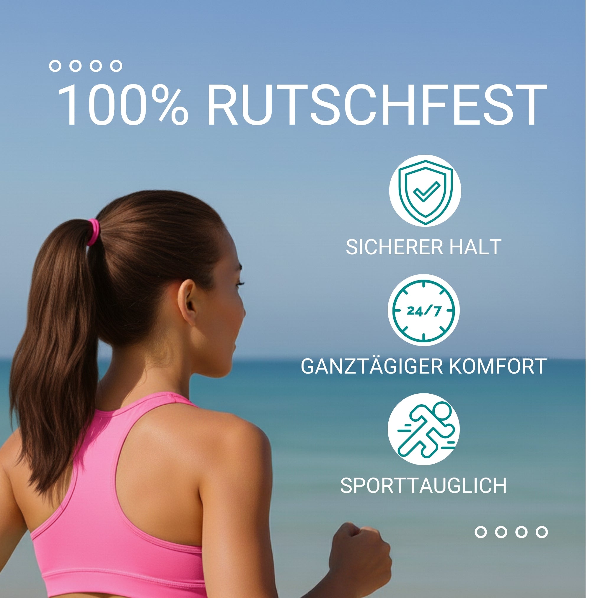 Silikon Haargummis (pink| 9 Stück) extra starker Halt - HAARallerliebst