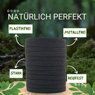 Haarallerliebst Haargummi Damen 12er Set – Haargummis flach ohne Metall aus Bio-Baumwolle & Naturkautschuk - HAARallerliebst