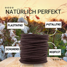 Haarallerliebst Haargummi Damen 30er Set – Haargummis soft ohne Metall aus Bio-Baumwolle & Naturkautschuk - HAARallerliebst