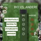 Haarallerliebst Haargummi Damen 12er Set – Haargummis flach ohne Metall aus Bio-Baumwolle & Naturkautschuk - HAARallerliebst