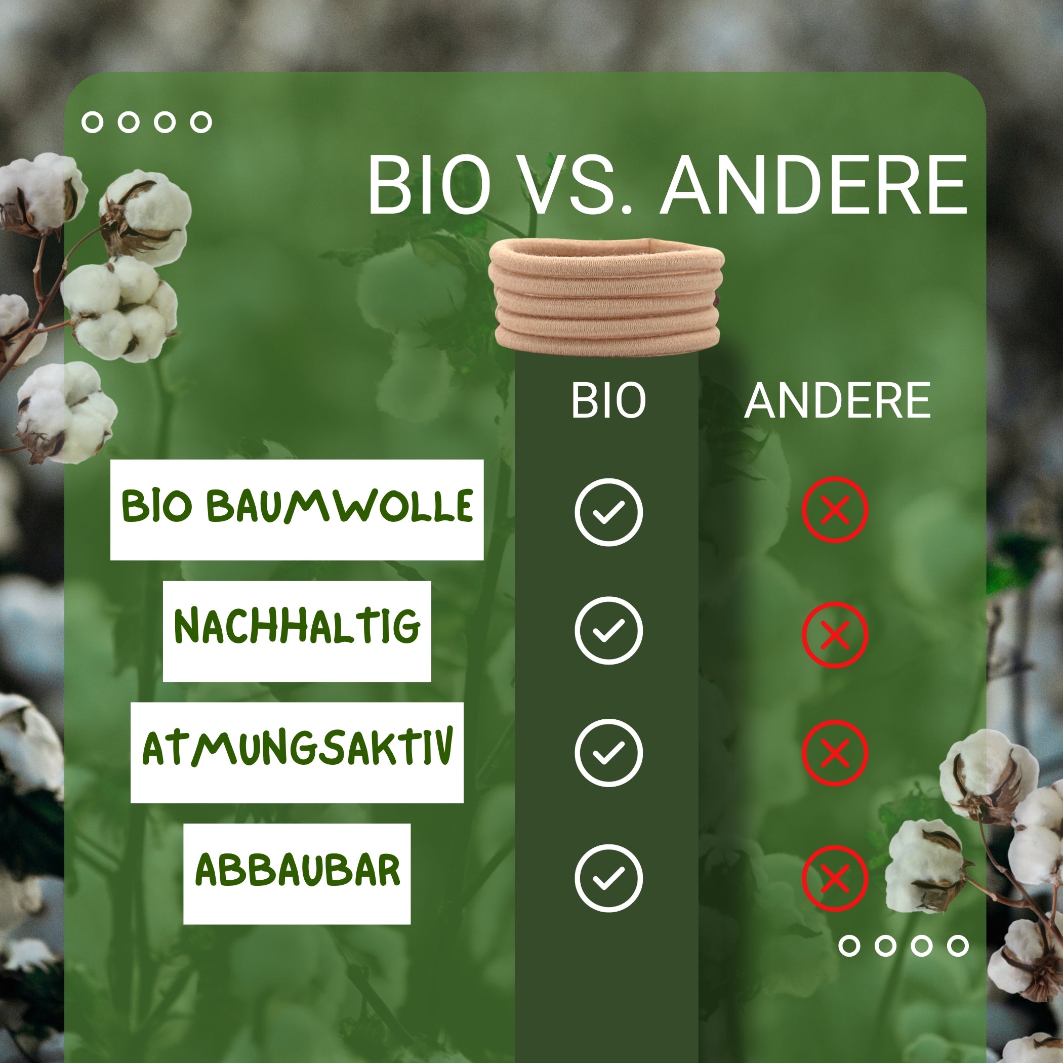 Haarallerliebst Haargummi Damen 20er Set – Haargummis ohne Metall aus Bio-Baumwolle & Naturkautschuk - HAARallerliebst