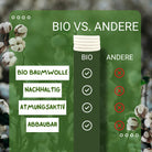 Haarallerliebst Haargummi Damen 12er Set – Haargummis flach ohne Metall aus Bio-Baumwolle & Naturkautschuk - HAARallerliebst