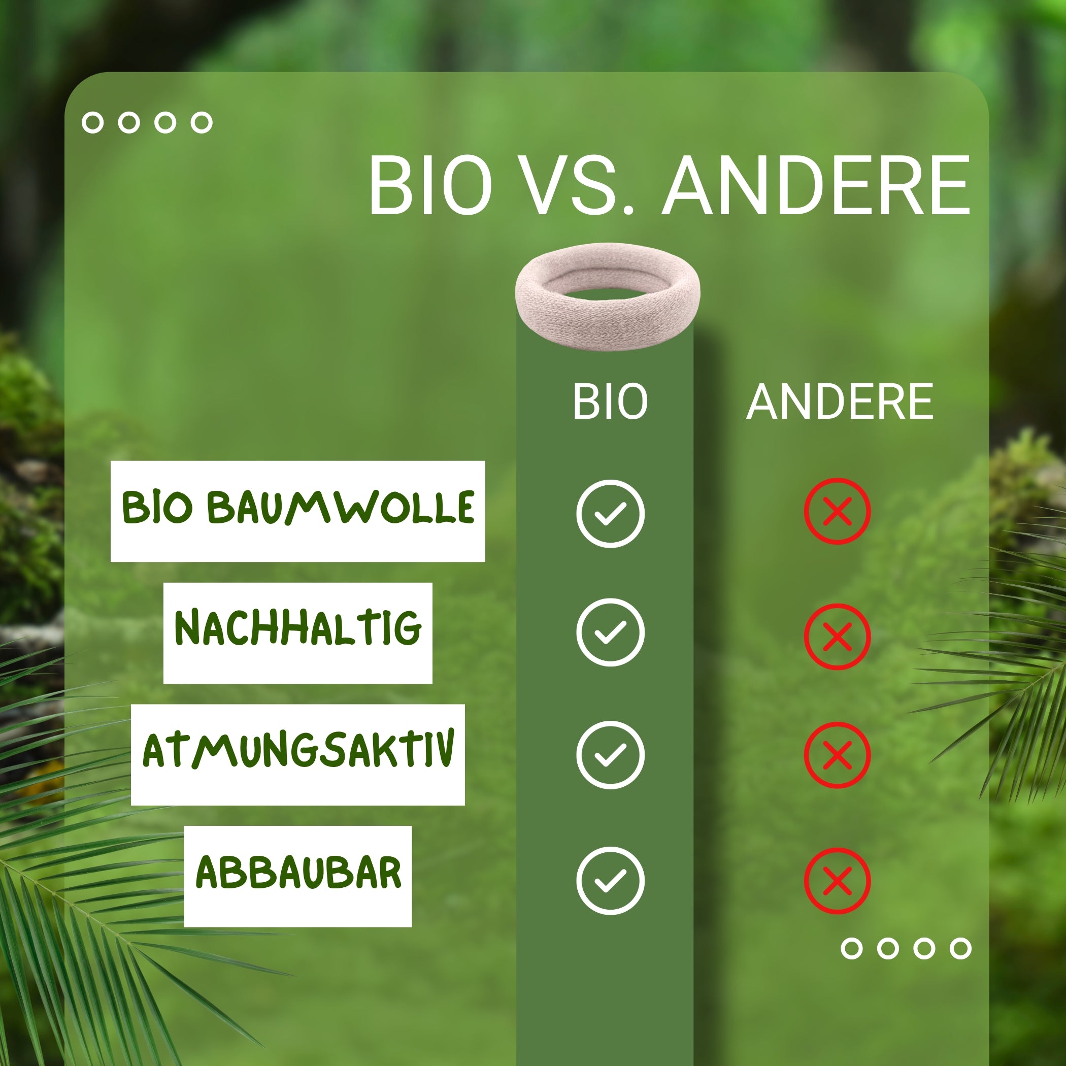 Haarallerliebst Haargummi Damen 12er Set – Haargummis soft ohne Metall aus Bio-Baumwolle & Naturkautschuk – Schonend zu Haar & Umwelt - HAARallerliebst